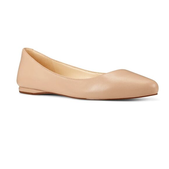 Nine West Women's Speakup Almond Toe Slip-On Flats (WIDE) - Picture 8 of 8